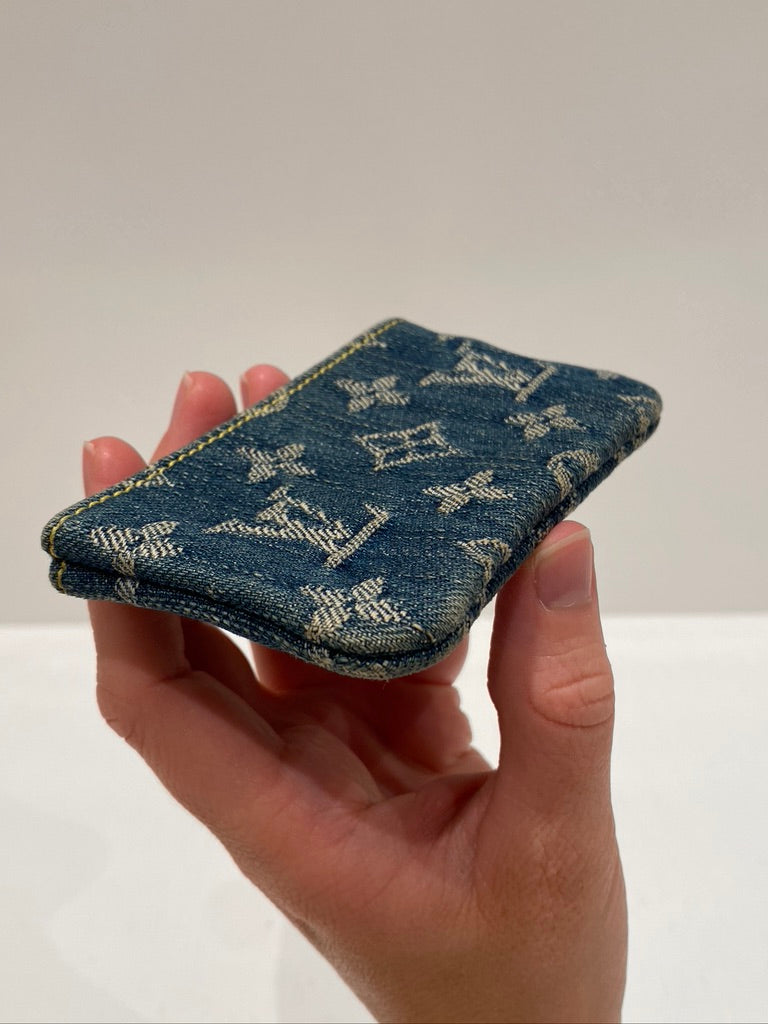 Louis Vuitton Denim Key Pouch