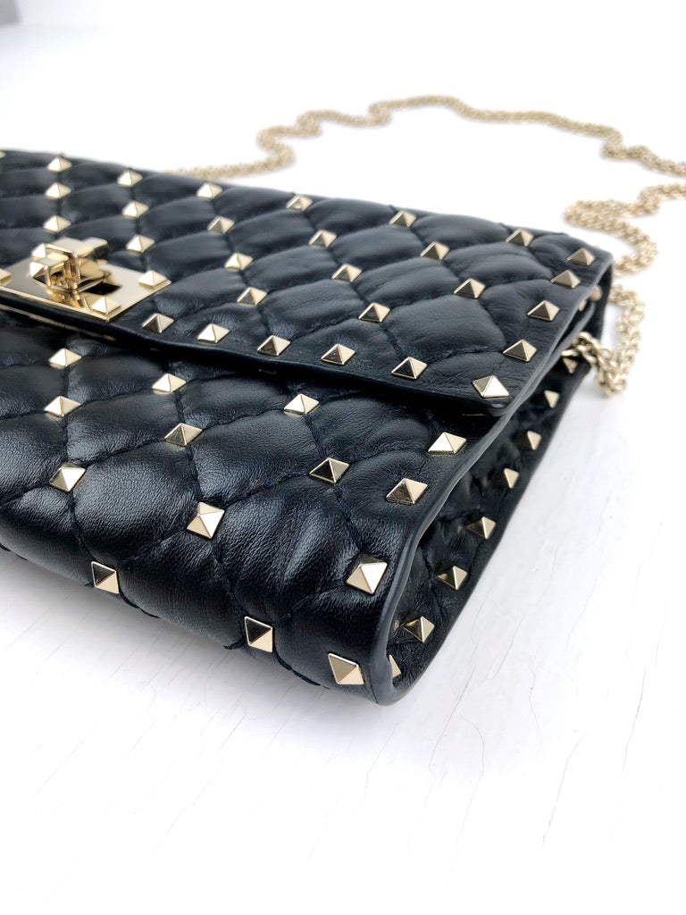 Valentino Rockstud Spike Nappa Leather Crossbody - (Nypris 13.940 kr)