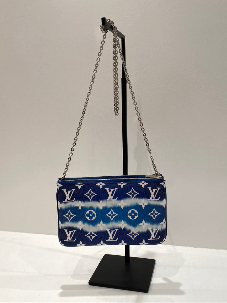 Louis Vuitton Limited Edition - Monogram Giant Escale Double Zip Pochette Taske - Monogram Canvas