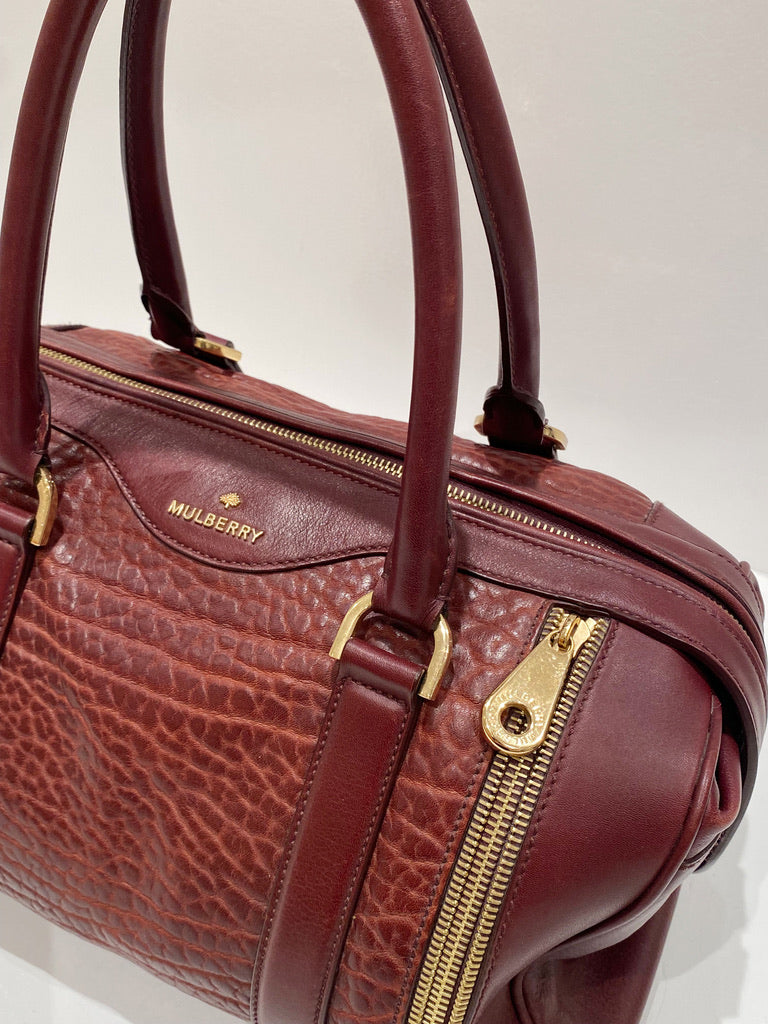 Mulberry Taske - Bordeauxfarvet