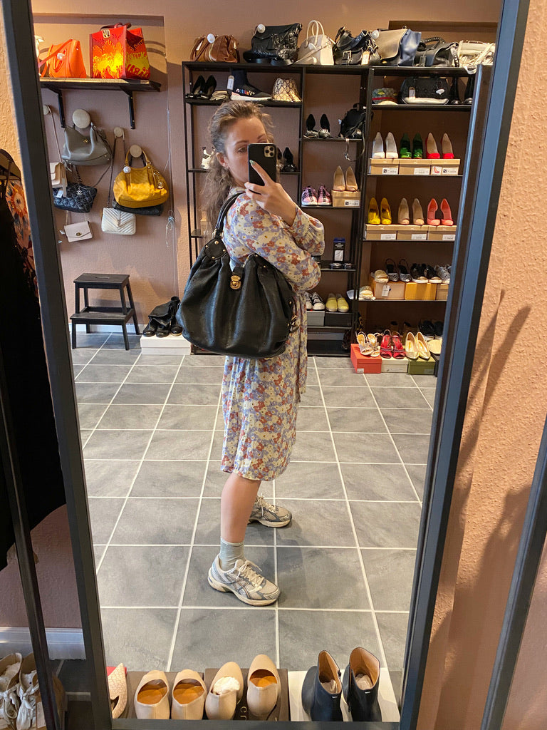 Louis Vuitton Mahina Noir Taske