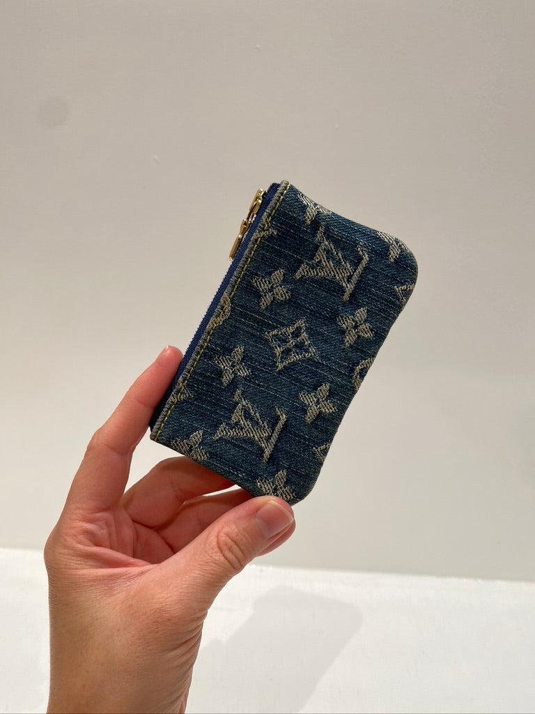 Louis Vuitton Denim Key Pouch
