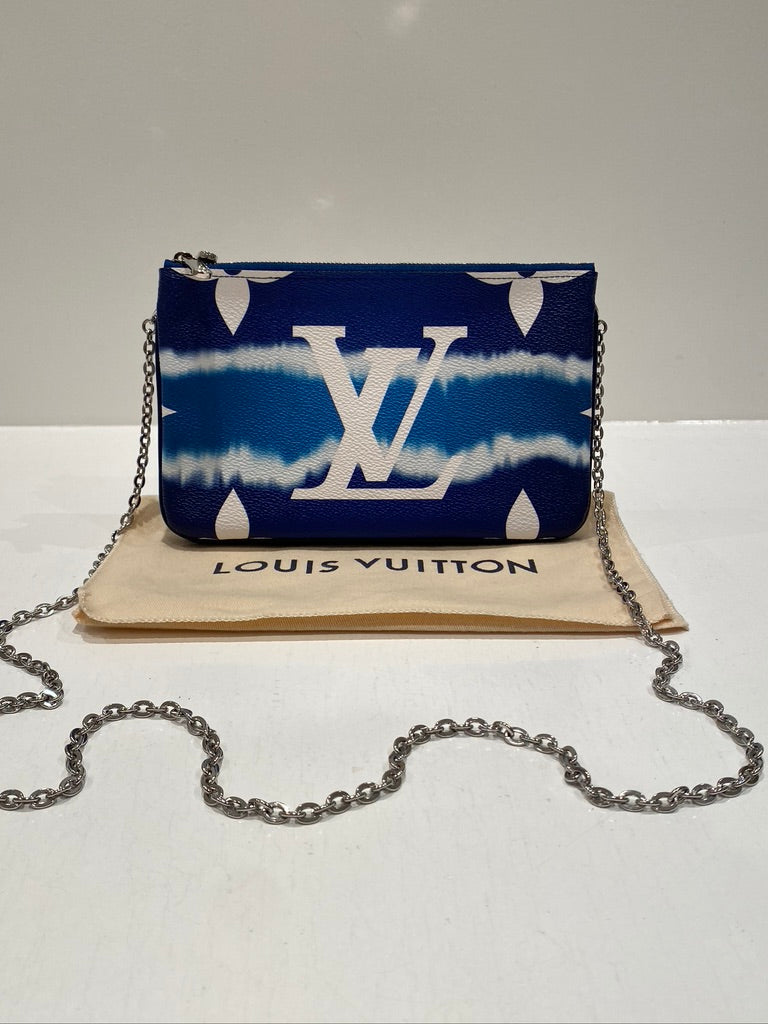 Louis Vuitton Limited Edition - Monogram Giant Escale Double Zip Pochette Taske - Monogram Canvas