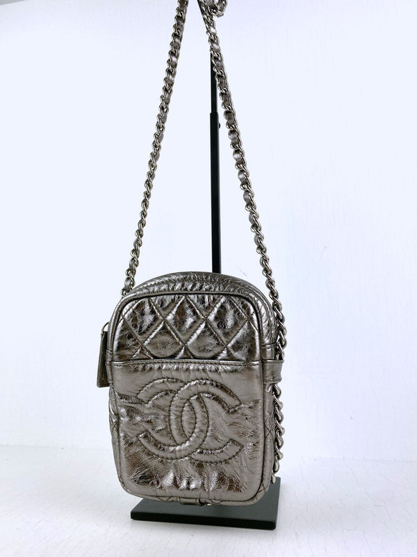Chanel Taske - Sølvfarvet