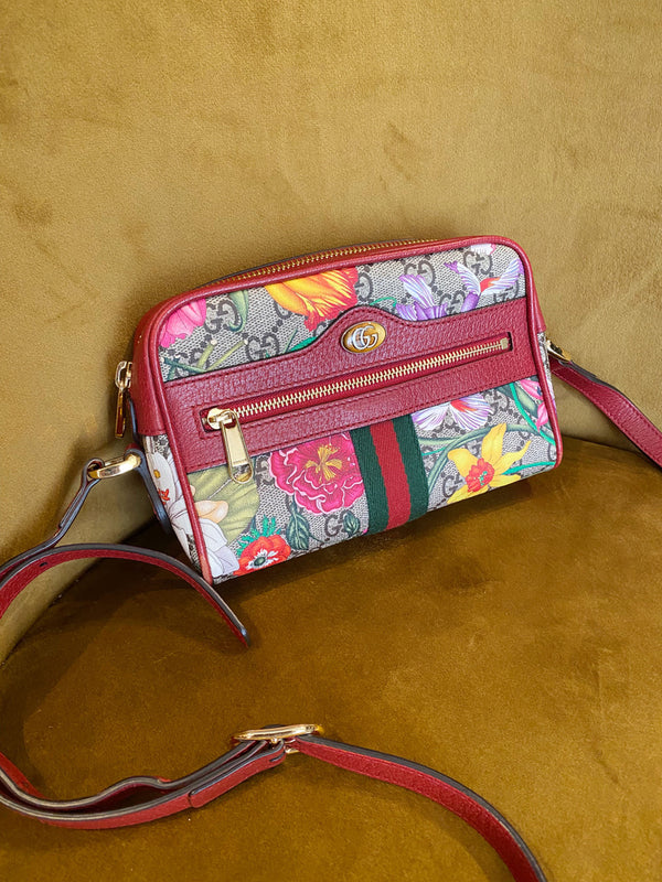 Gucci Ophidia Bag /Taske Med Blomster