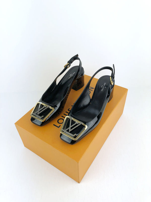 Louis Vuitton Madeleine Slingbacks - Str 37,5