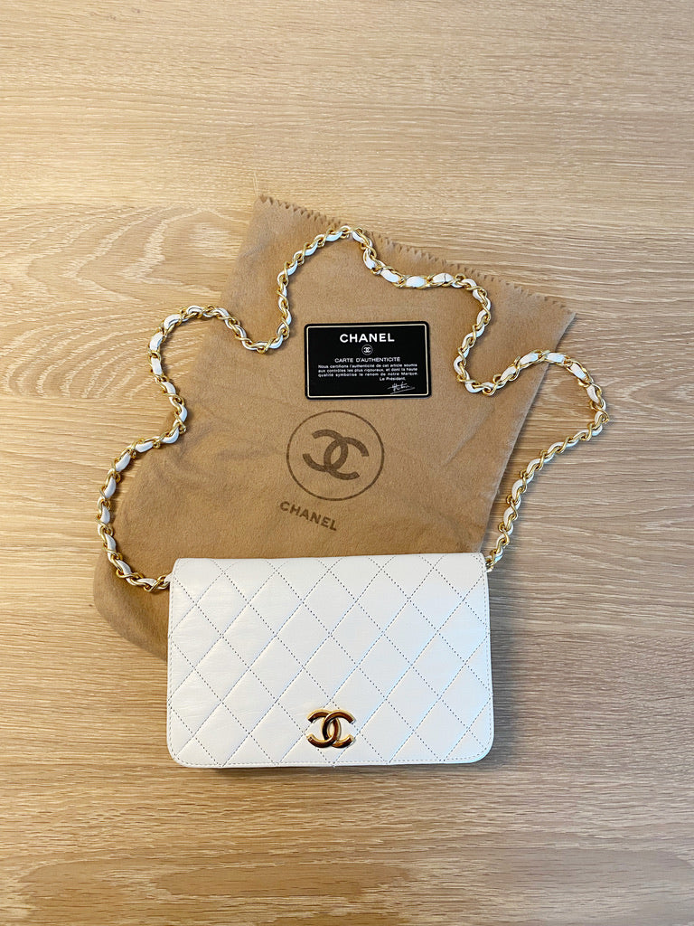 Chanel Vintage Taske - Hvid