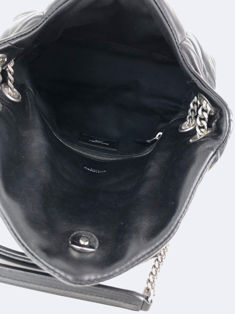 Saint Laurent Puffer Small Bag/Taske - Sort