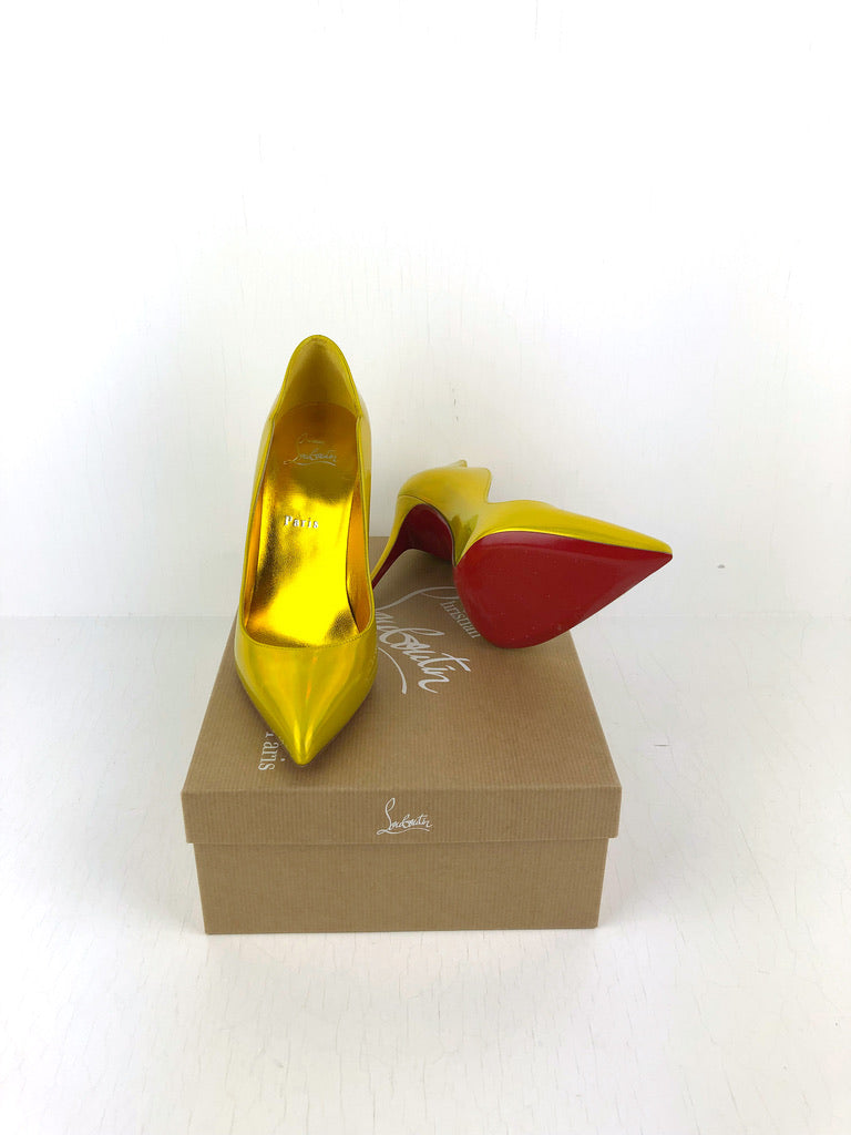 Christian Louboutin - Hot Chic 100 Patent Psychic/Lining - Str 39,5