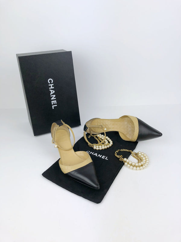 Chanel Stiletter - Str 38,5