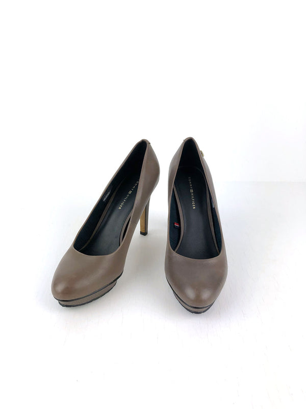 Tommy Hilfiger brune stiletter Str. 37