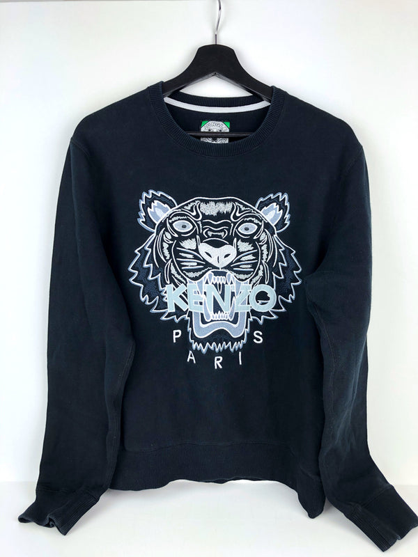 Kenzo Sweatshirt - Str XL/ Lille i størrelsen.