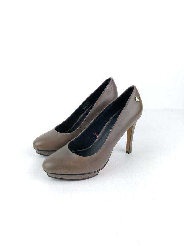 Tommy Hilfiger brune stiletter Str. 37