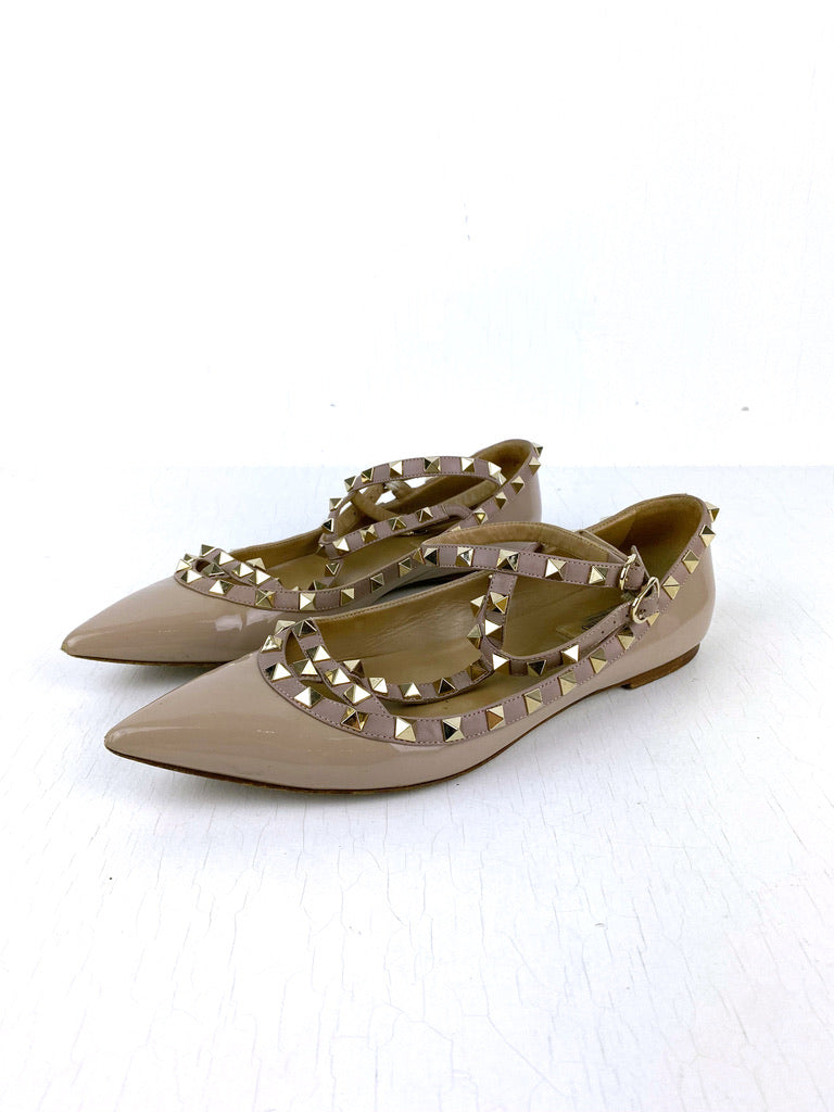 Valentino Flats/Sko - (Nypris ca 5.100 kr). Str 40