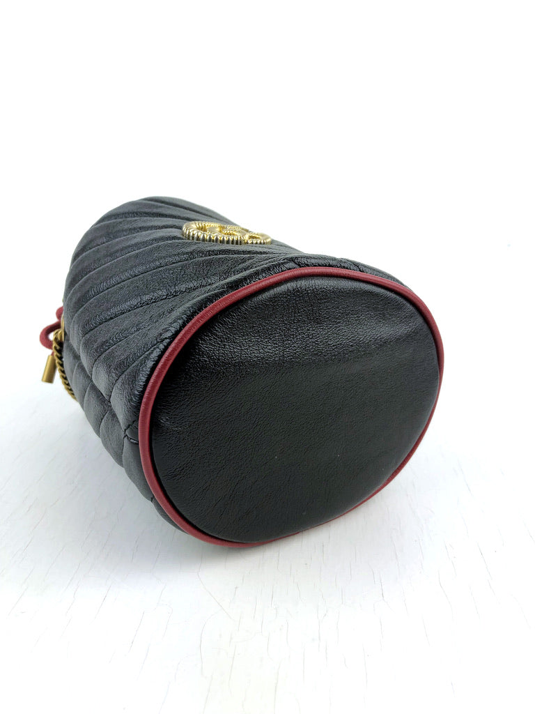 Gucci GG Marmont Mini Bucket - Sort