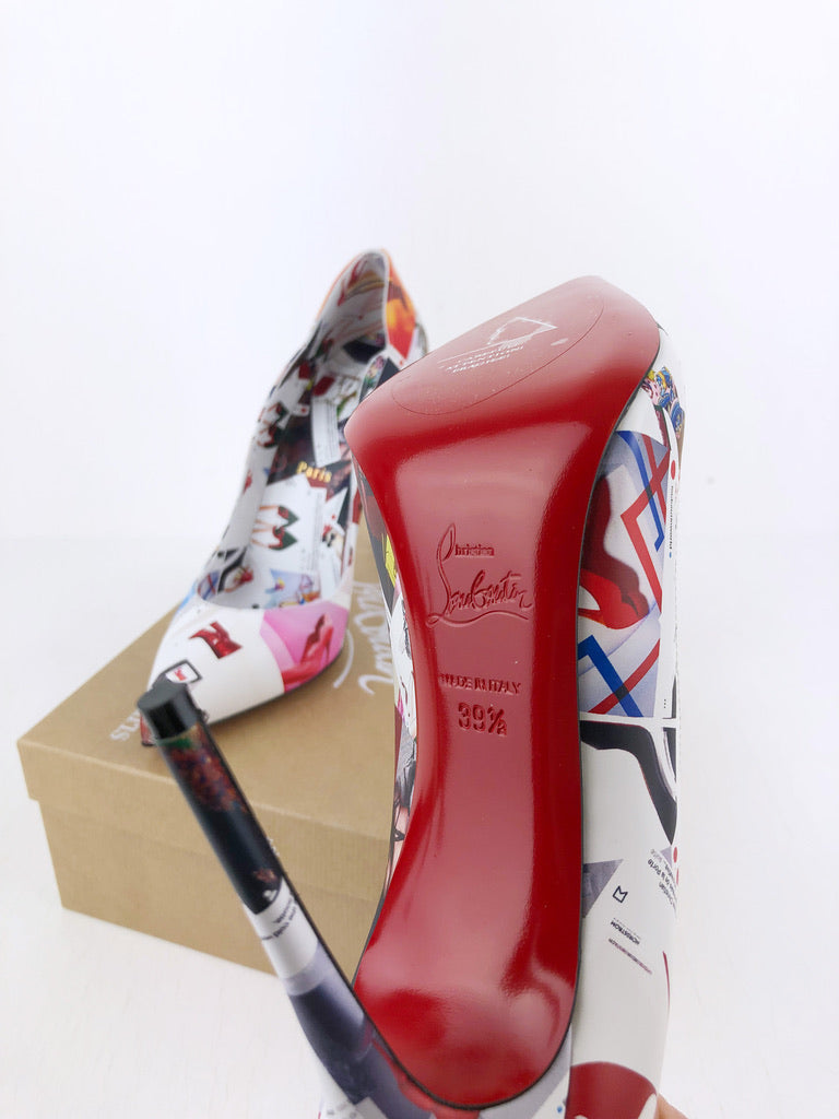 Christian Louboutin stiletter - Hot Chic 100 - Str 39,5