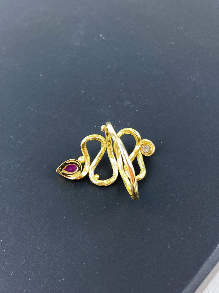Josephine Bergsøe Ring - Str 59 - (Nypris ca 15.000 kr)