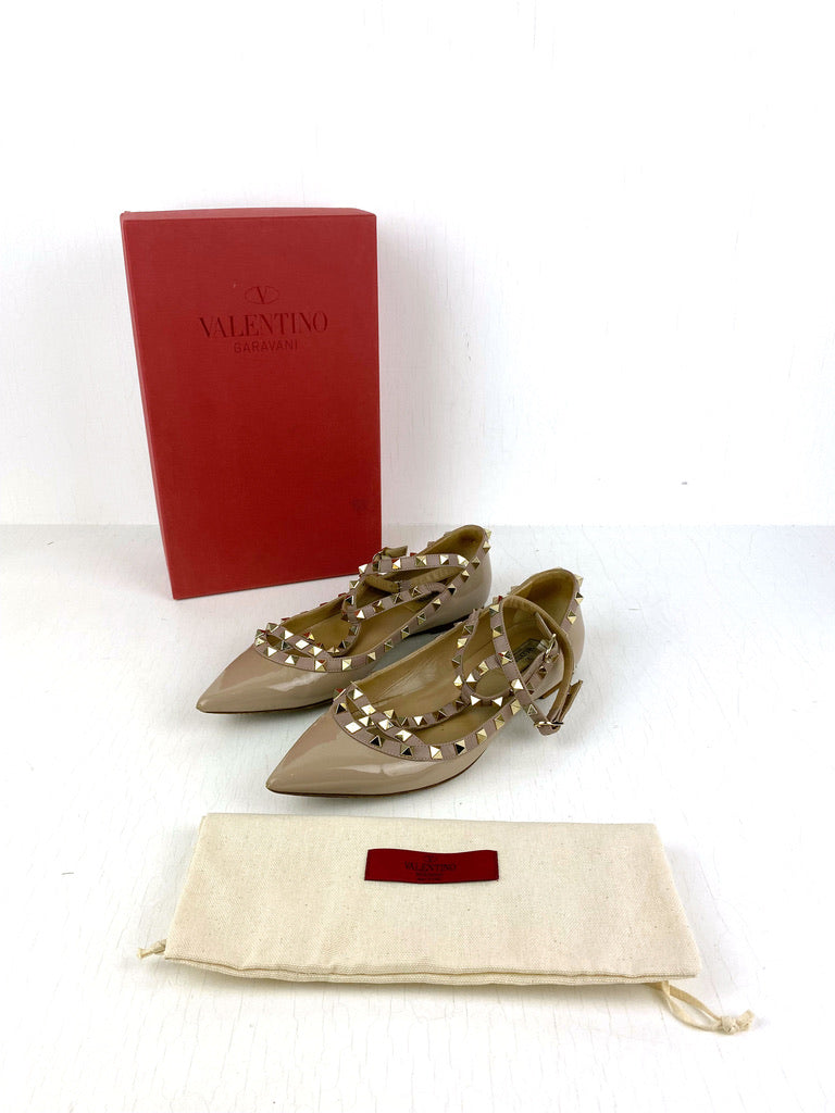 Valentino Flats/Sko - (Nypris ca 5.100 kr). Str 40