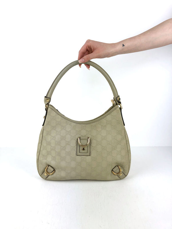 Gucci Taske Cremehvid