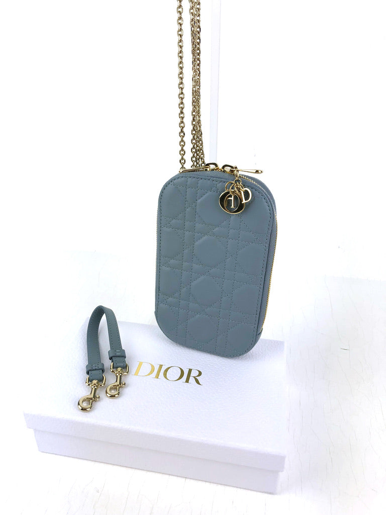 Dior Lille Taske/Lady Dior Phone Holder