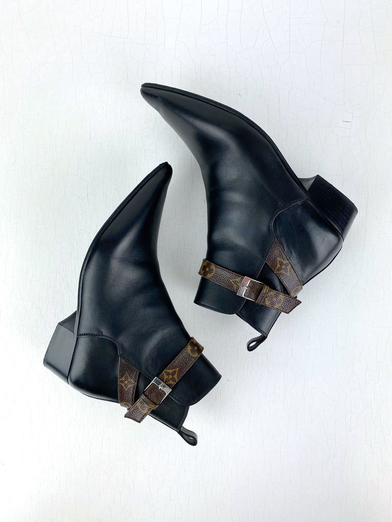 Louis Vuitton Ankle Boots - Str 37,5