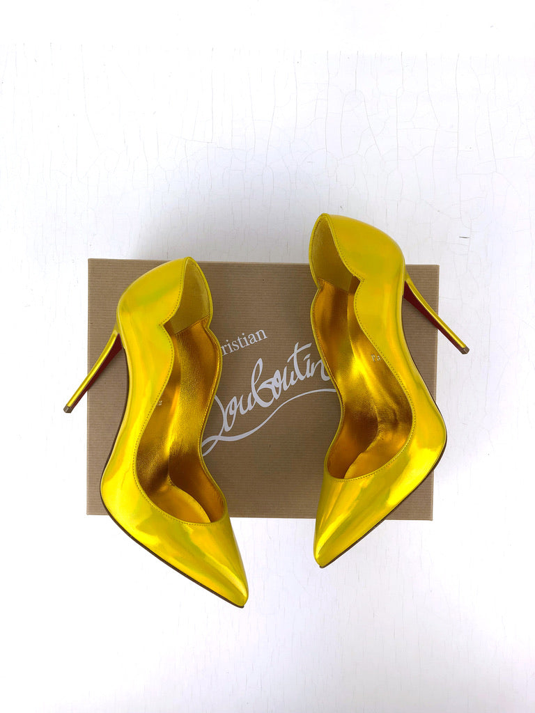 Christian Louboutin - Hot Chic 100 Patent Psychic/Lining - Str 39,5