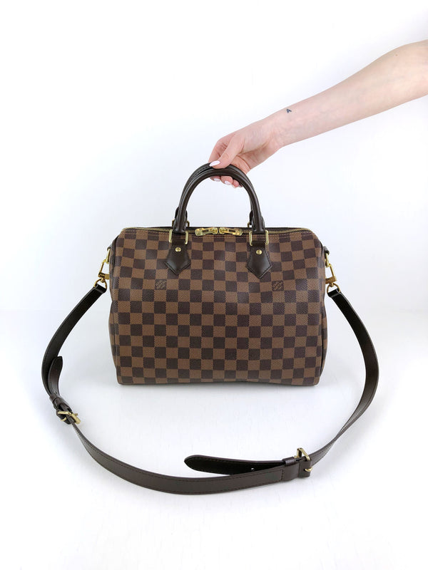 Louis Vuitton Speedy Bandouliére 30 Damier Taske