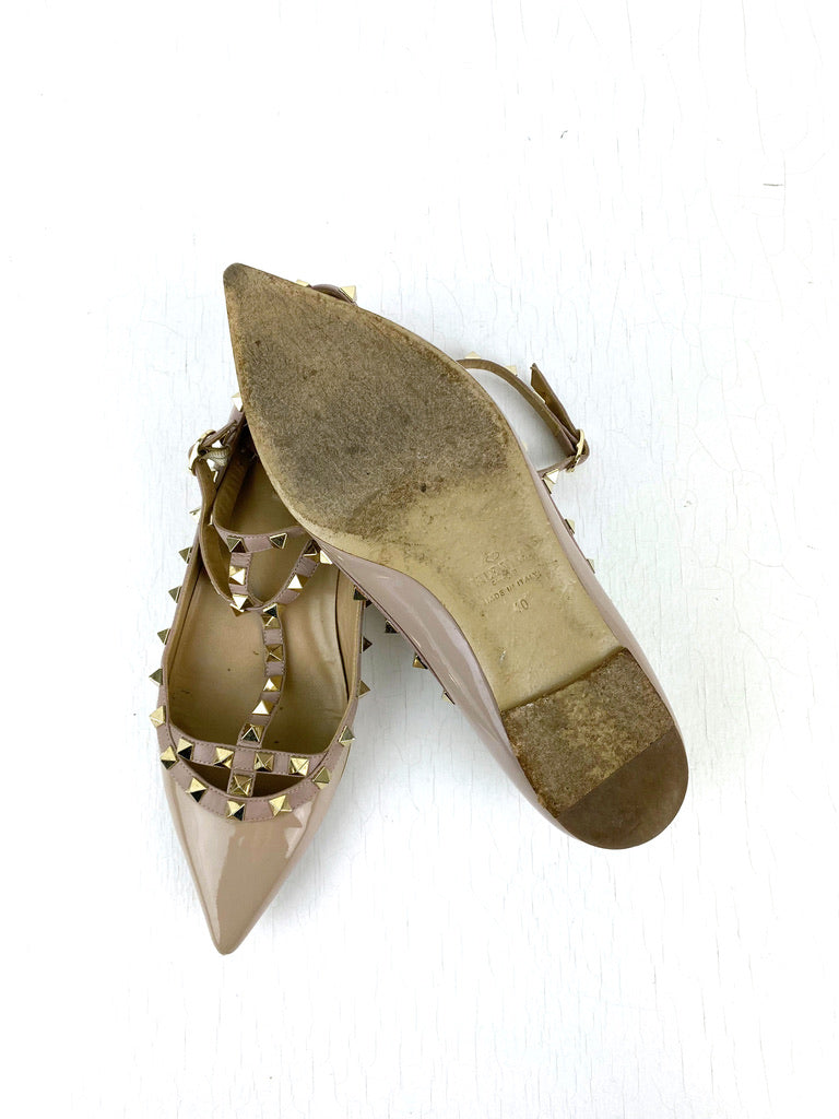 Valentino Flats/Sko - (Nypris ca 5.100 kr). Str 40