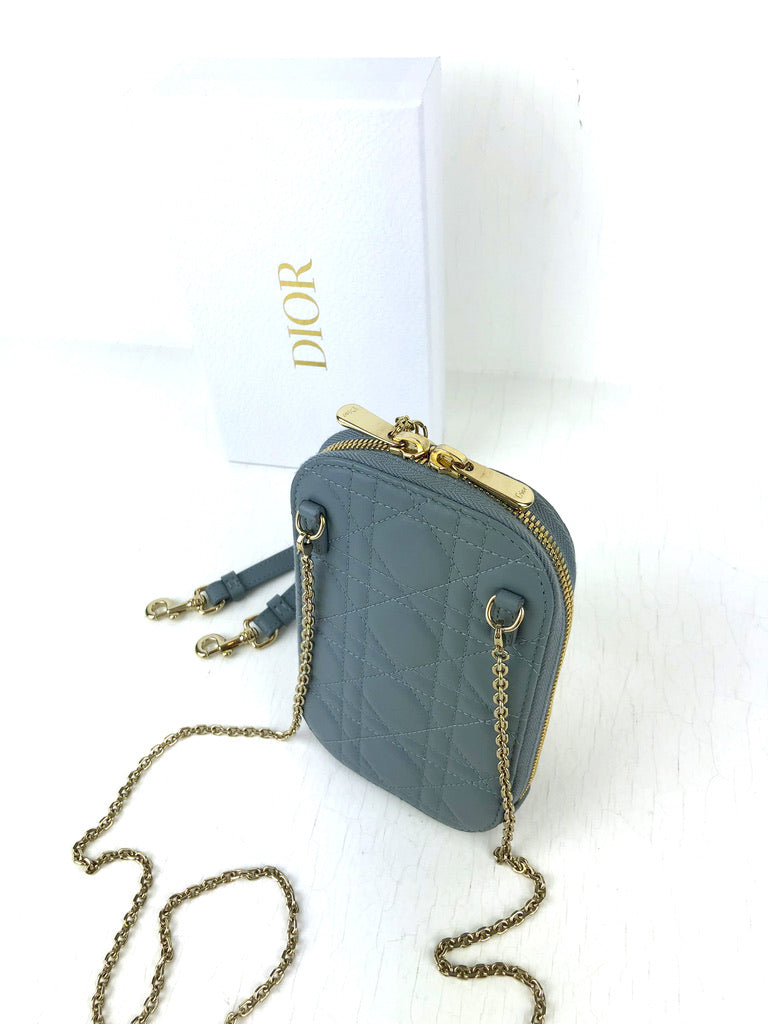 Dior Lille Taske/Lady Dior Phone Holder