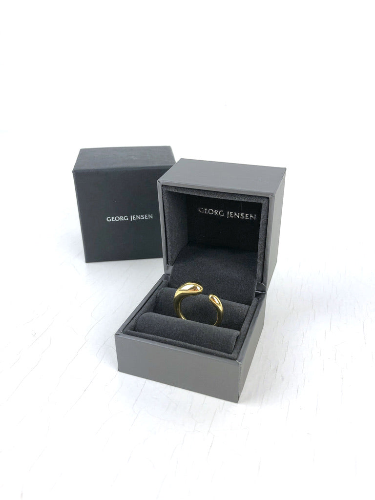 Georg Jensen MERCY Ring - Str 54  - 18 Karat Guld - (Nypris Ca 9.750 kr)