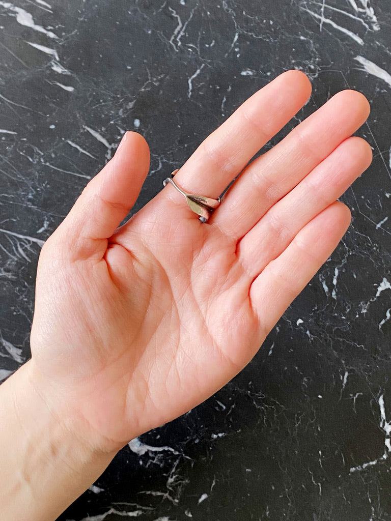 Leaves Ring Sølv - Passer Ca Str 59 (Nypris 2.050 kr)