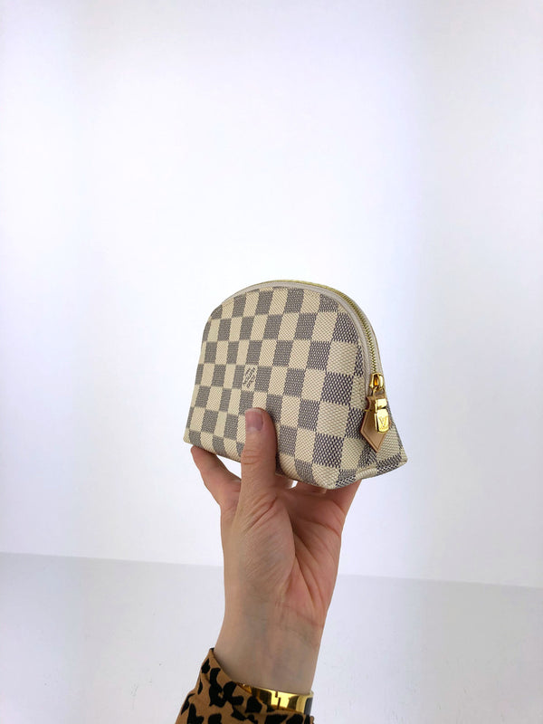 Louis Vuitton Cosmetic Pouch - Damier Azur Canvas