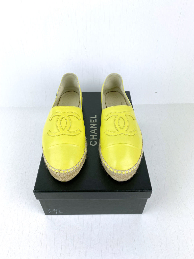 Chanel Espadrille - Str 38 - (Nypris Ca 6.700 Kr)