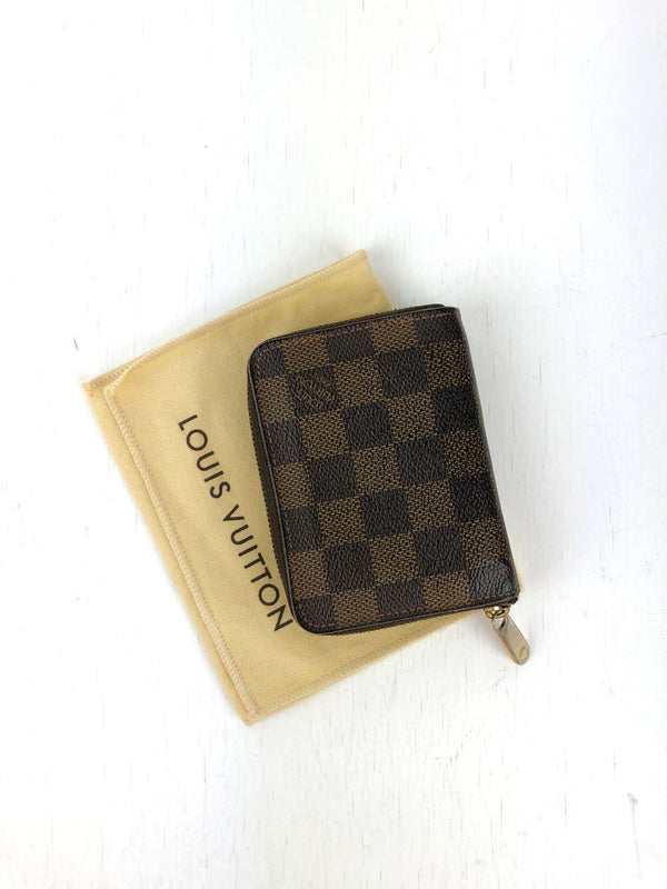 Louis Vuitton Damier Ebene Lille Zip Wallet