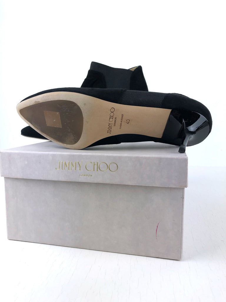 Jimmy Choo Ankle Boots - Str 40 - (Nypris 5.100 kr)