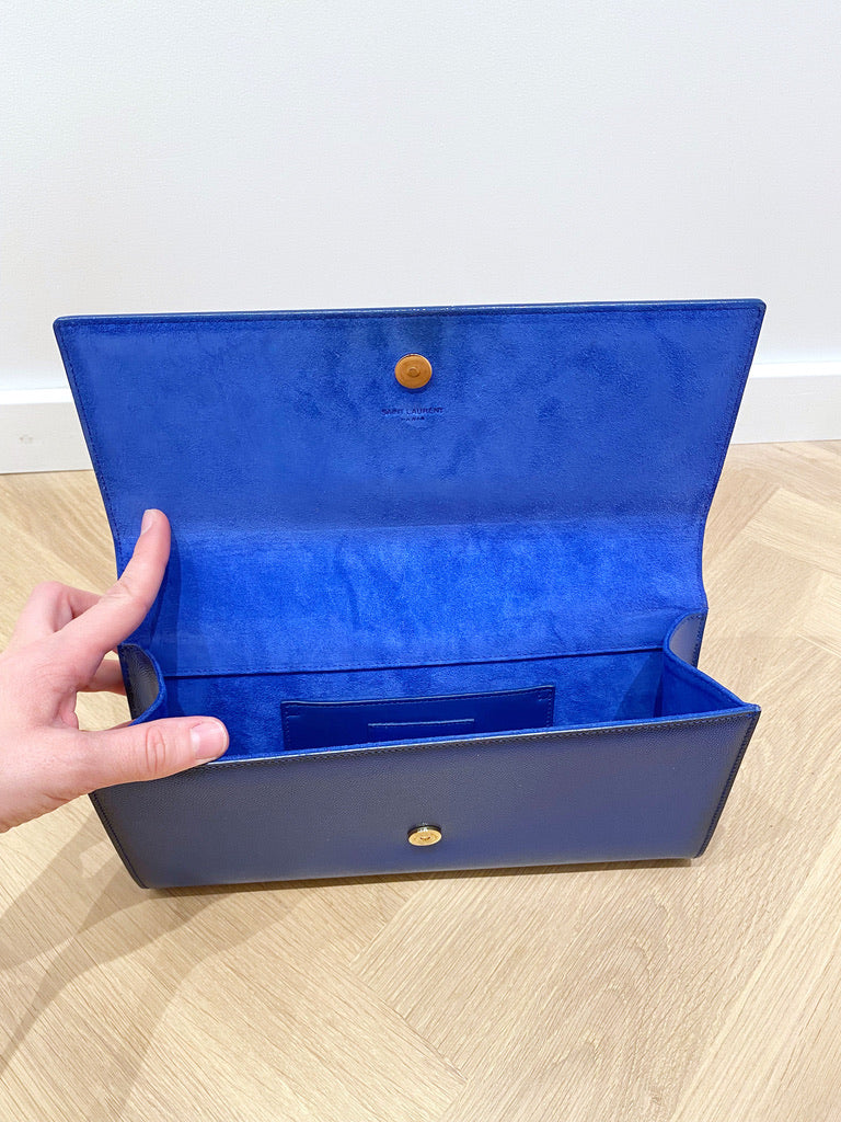 Saint Laurent Clutch - Blå