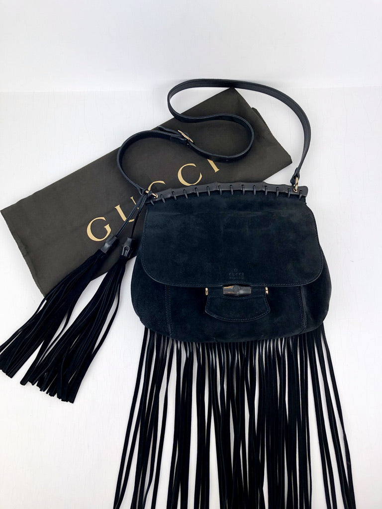 Gucci Taske - Sort Ruskind