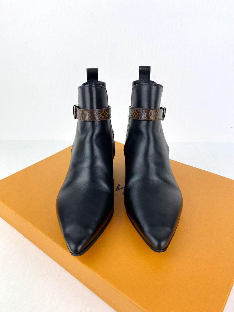 Louis Vuitton Ankle Boots - Str 37,5