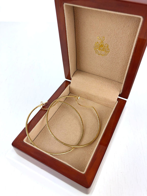 Øreringe 18 Karat Guld Med 274 Diamanter