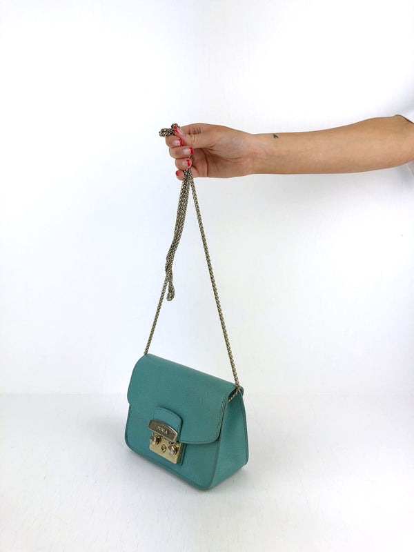 Furla Taske - Turkis Blå