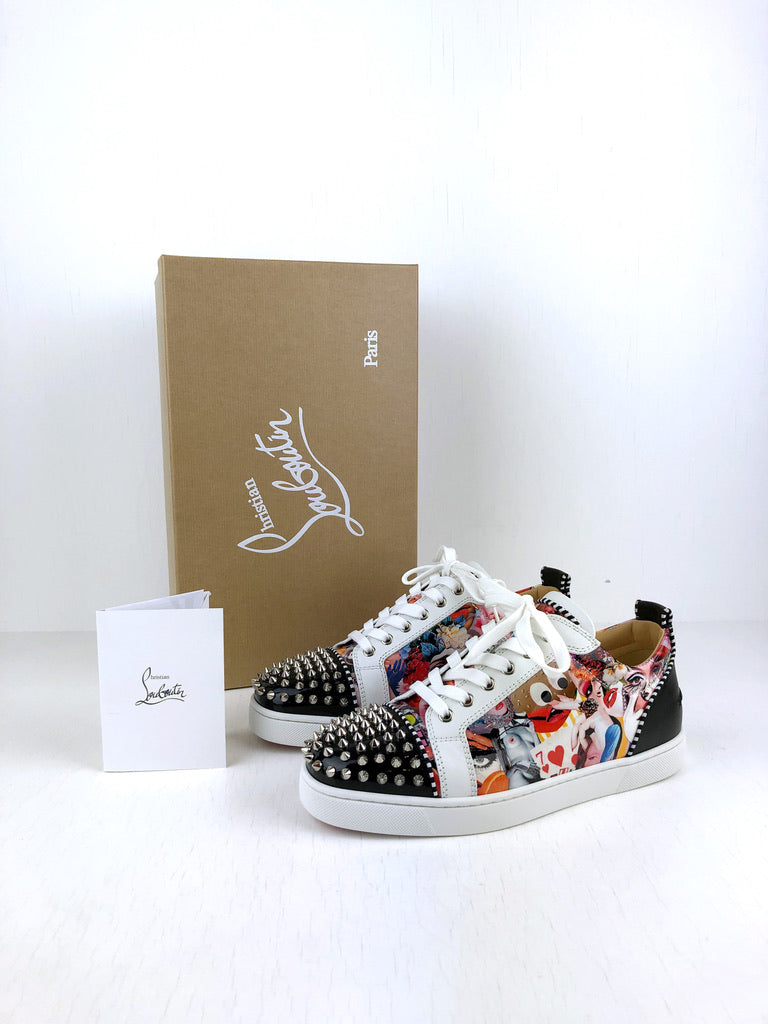 Christian Louboutin Junior Spikes Sneakers Limited Edition Str 40