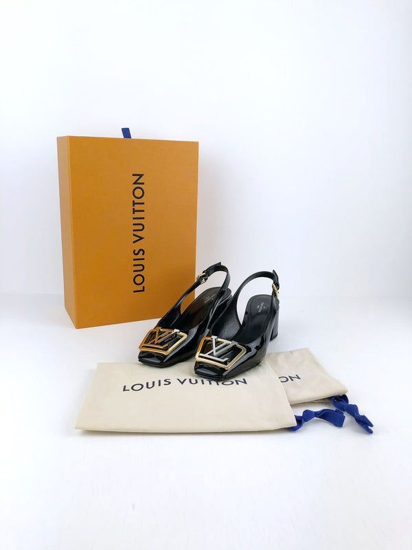 Louis Vuitton Madeleine Slingbacks - Str 37,5