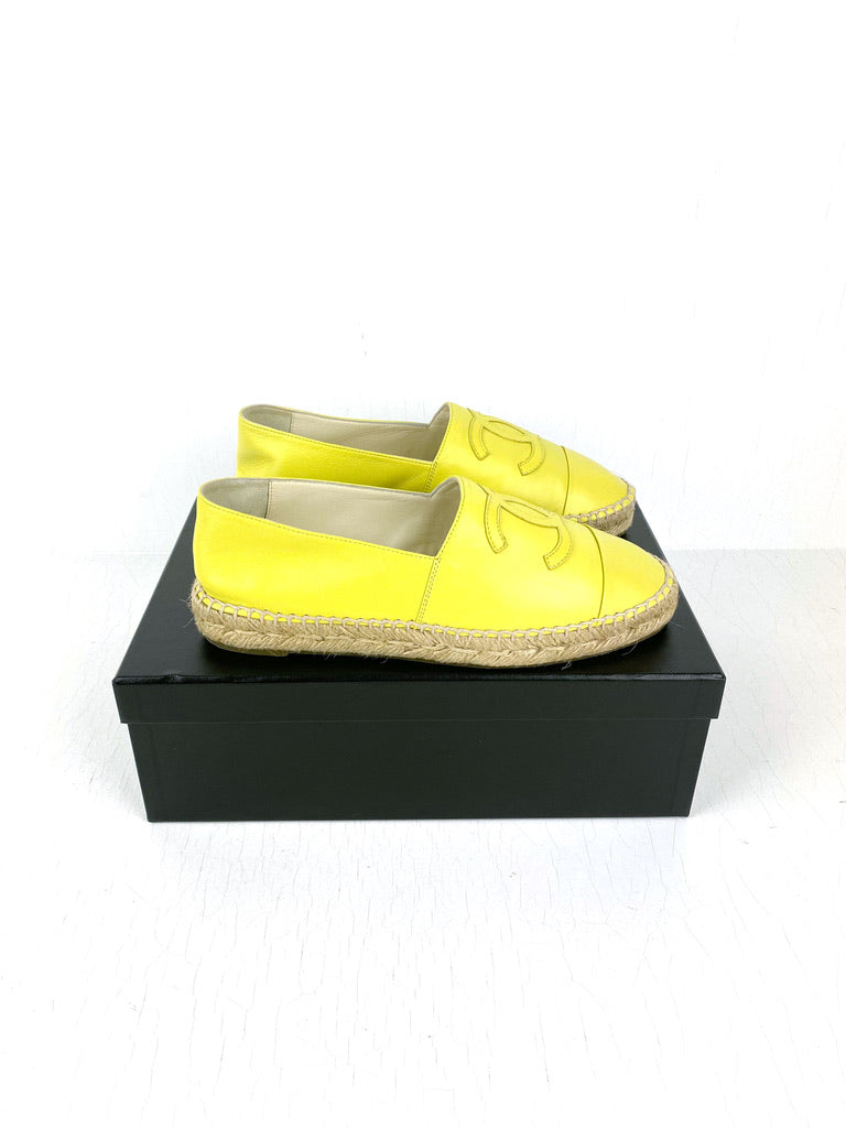 Chanel Espadrille - Str 38 - (Nypris Ca 6.700 Kr)