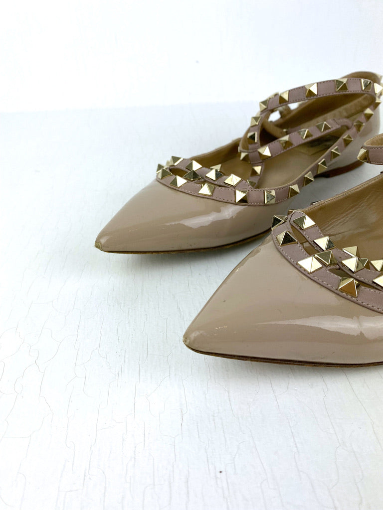 Valentino Flats/Sko - (Nypris ca 5.100 kr). Str 40