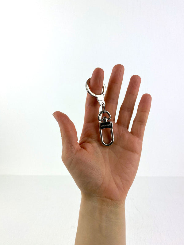 Louis Vuitton Nøglering/Taskeforlænger - Sølvfarvet