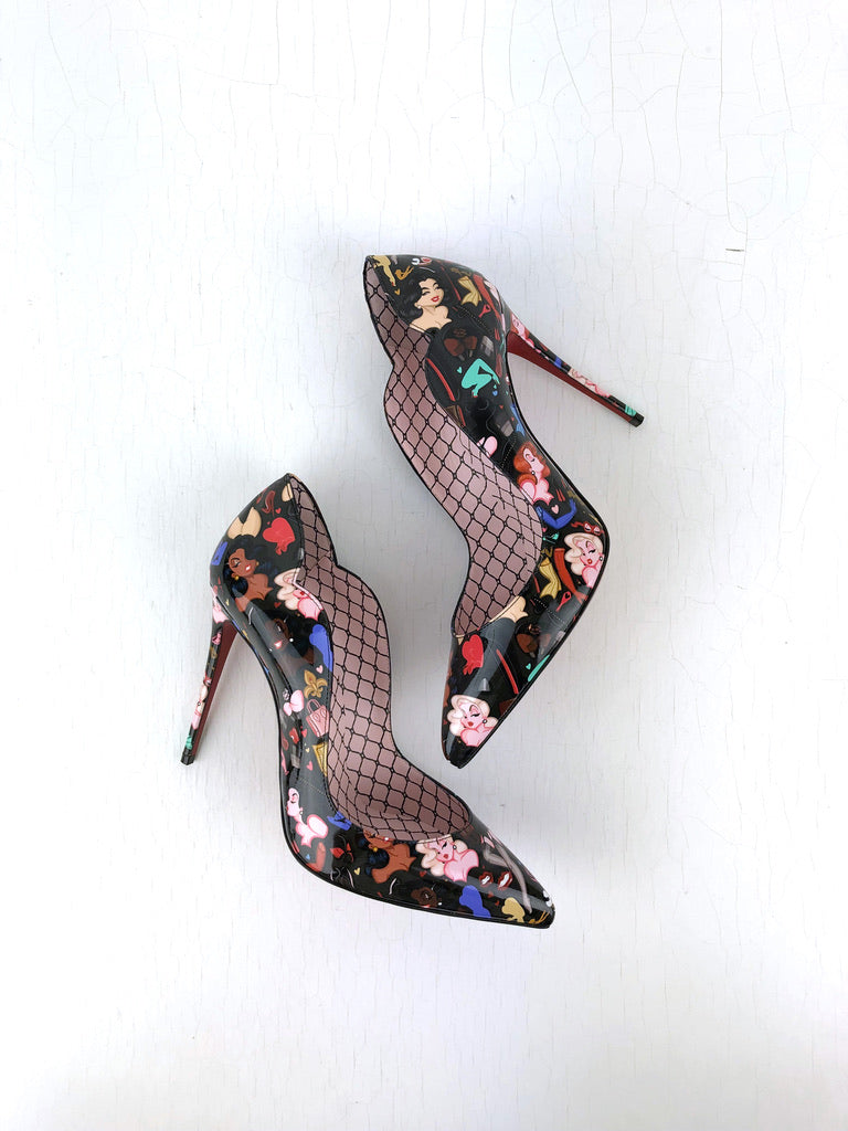 Christian Louboutin Stiletter - Hot Chic 100 (Pin Up)