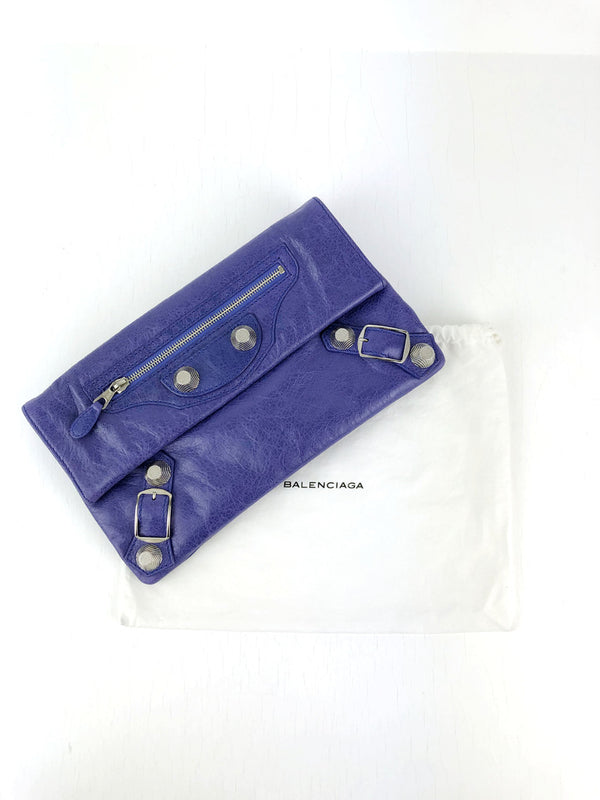 Balenciaga Envelope Clutch - Lilla