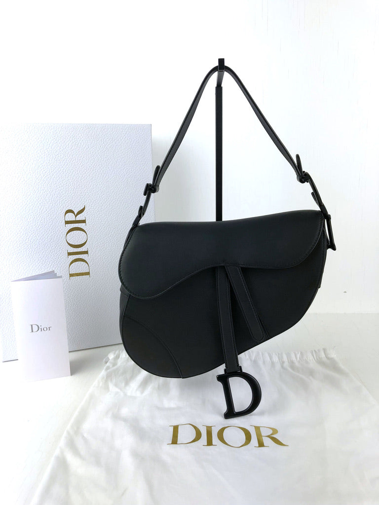 Dior Saddle Bag - Sort - (Nypris 23.085 kr/3.100 Euro) - Købt i 2021