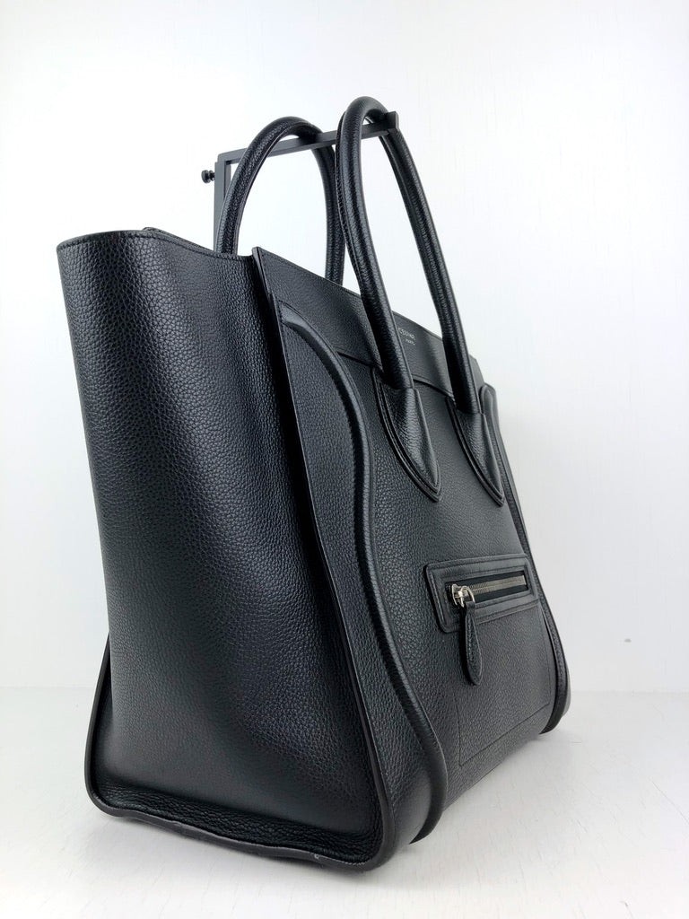 Celine Mini Luggage Handbag - Sort