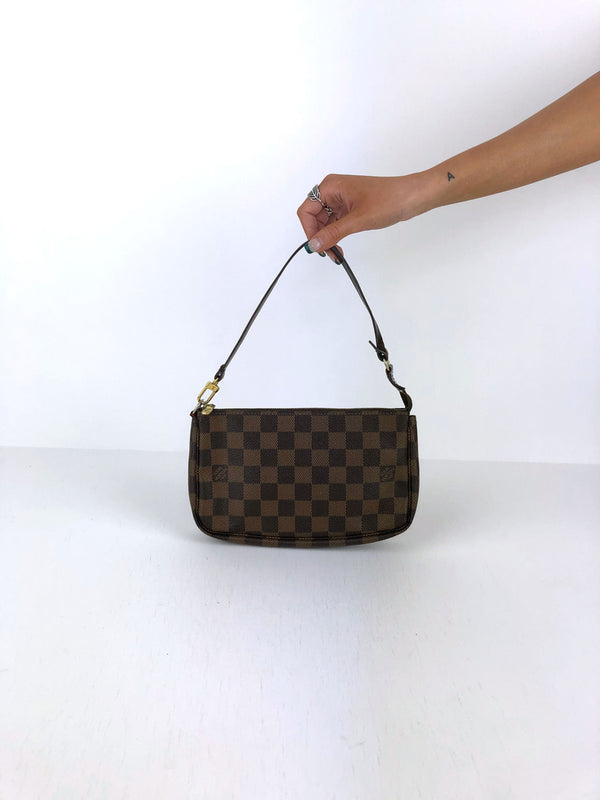 Louis Vuitton Pochette Taske Damier Ebene